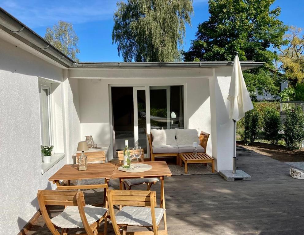Moderner Bungalow Im Seebad Bansin, 200 Meter Zum Strand Heringsdorf  Eksteriør billede